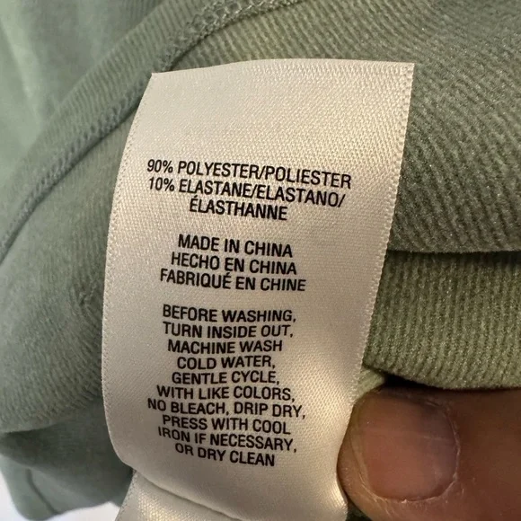 Jones New York Cowl Neck Sweater in Olive. Size XXL. - Picture 7 of 7